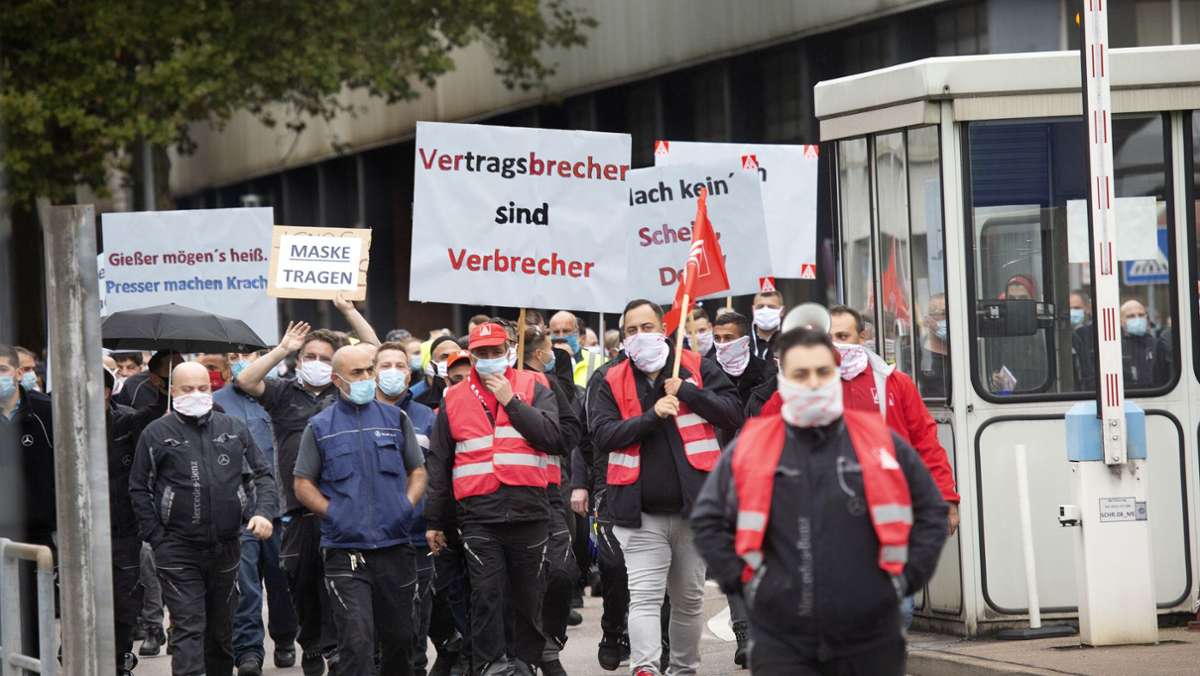 Jobabbaupläne in Untertürkheim: Daimler muss seine Zukunftspläne den Mitarbeitern erklären