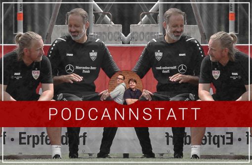 Sven Mislintat und Pellegrino Matarazzo sind Thema im Podcast zum VfB Stuttgart. Foto: StZN/Baumann