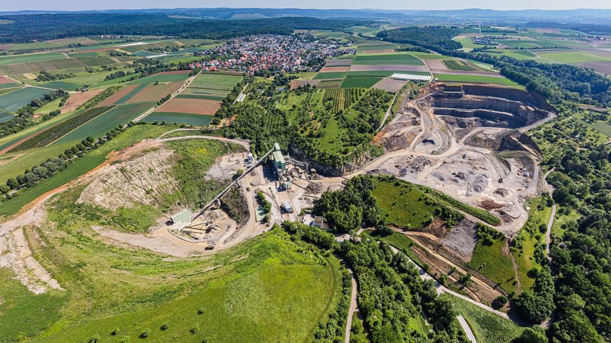 Steinbruch in Rielingshausen: Bekommt Marbacher Teilort ein Freizeitgelände?