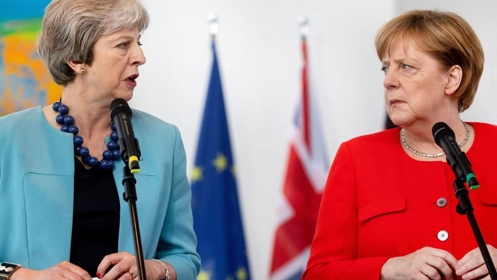  Die britische Premierministerin May will Kanzlerin Merkel am Dienstag in Berlin von einem Brexit-Aufschub bis Ende Juni zu überzeugen. Doch in der großen Koalition stößt sie damit auf Ablehnung. Höchstens bis zur Europawahl sollen die Briten noch Zeit bekommen. 