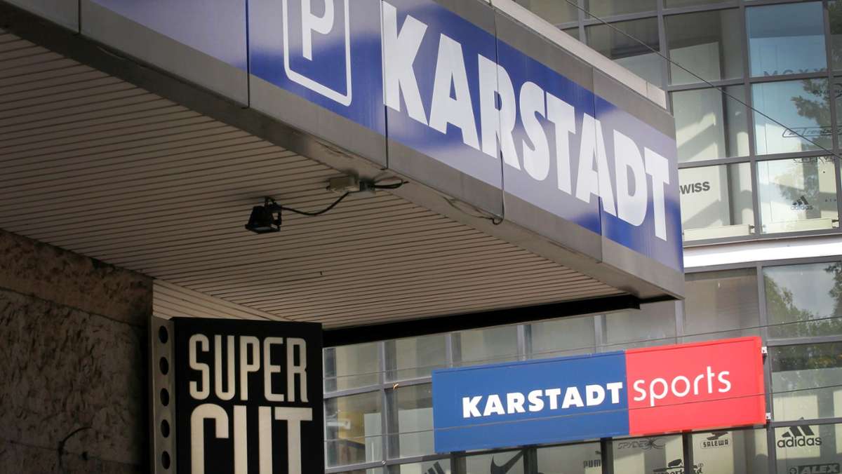 Warenhauskonzern in der Krise: Karstadt Sports in  Stuttgart  vor dem Aus