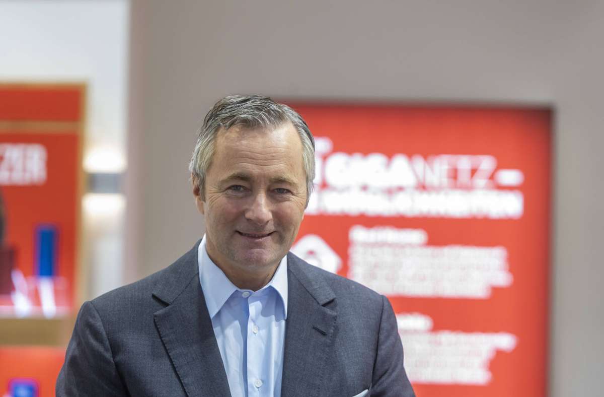 Auf Platz 16 liegt 2020 Hannes Ametsreiter, Chef von Vodafone Deutschland.