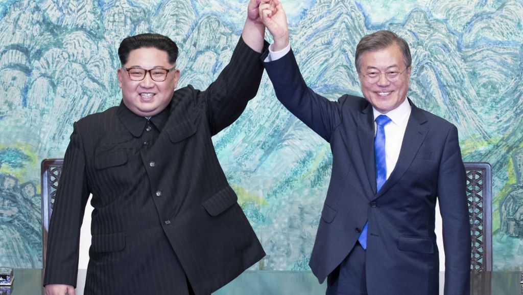 Überraschendes Gipfeltreffen: Südkoreas Präsident Moon trifft nordkoreanischen Machthaber Kim