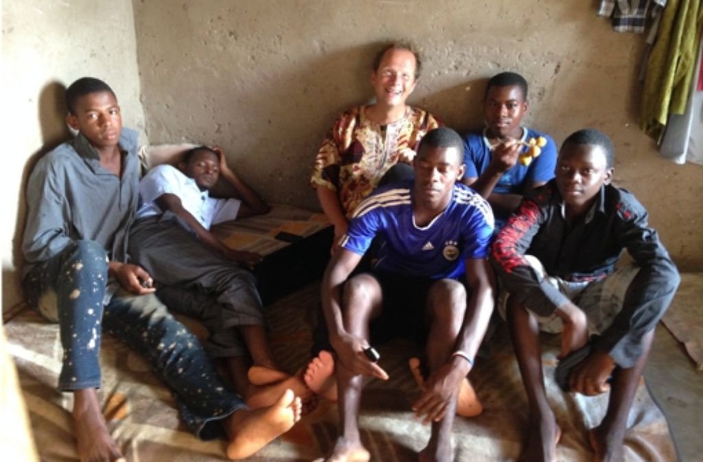 Eckart Winter besucht seine Schützlinge in Gambia. Foto: privat