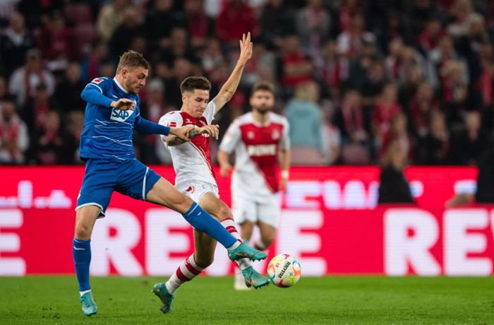 Bundesliga: Hoffenheim holt nach Rückstand Punkt beim 1. FC Köln
