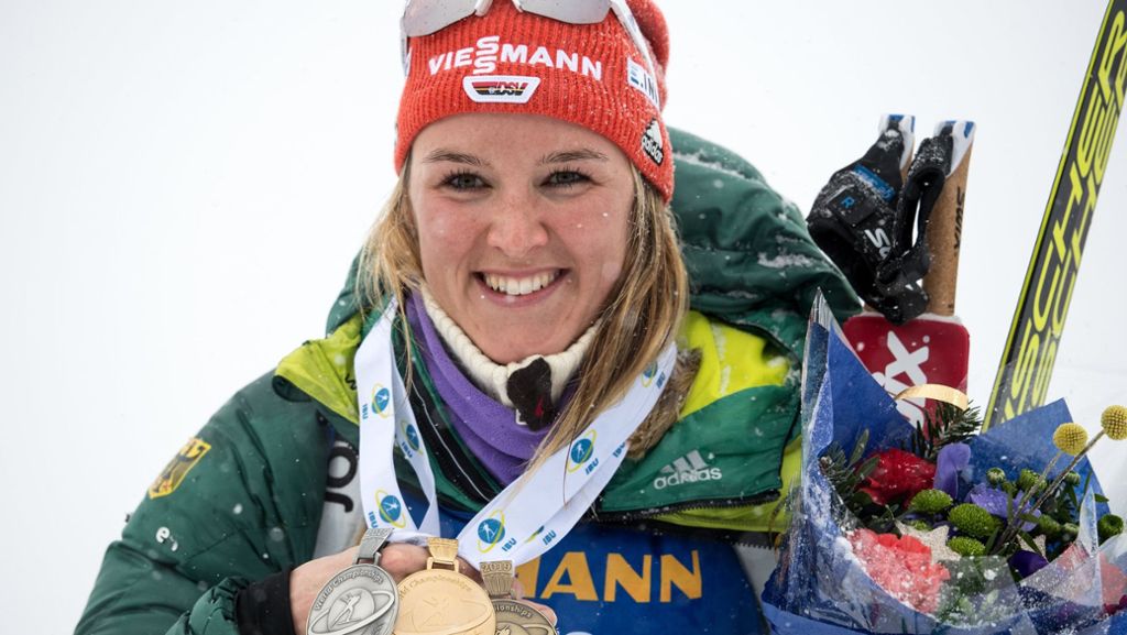 Die Deutschen bei der Biathlon-WM: Sieben Medaillen – aber nicht im siebten Himmel