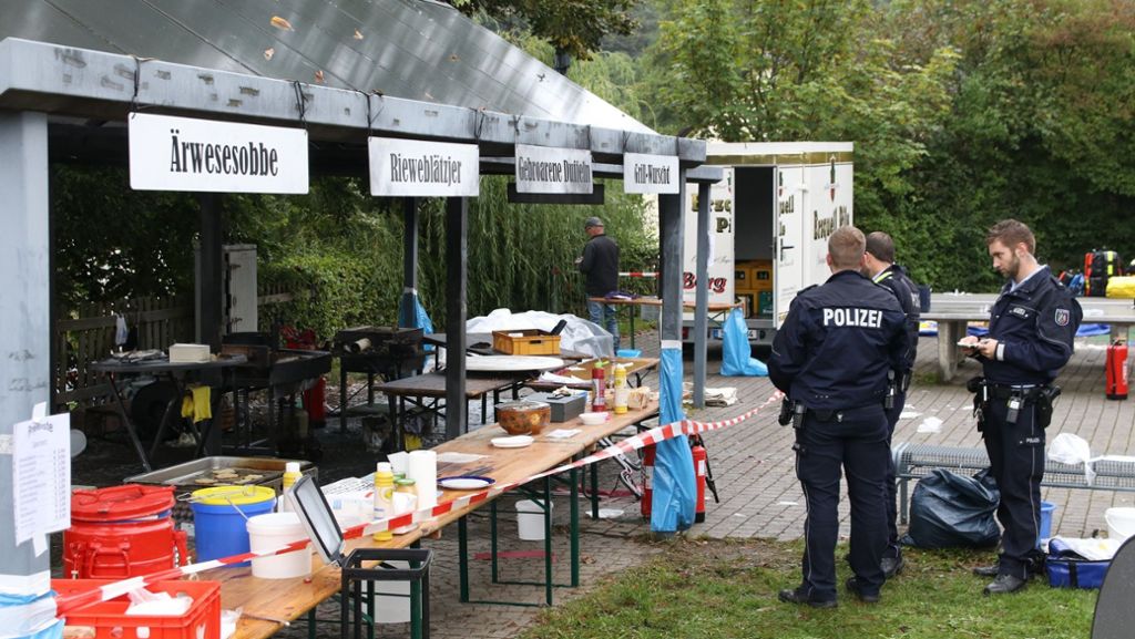 Freudenberg: Frau stirbt nach schwerer Explosion auf Dorffest