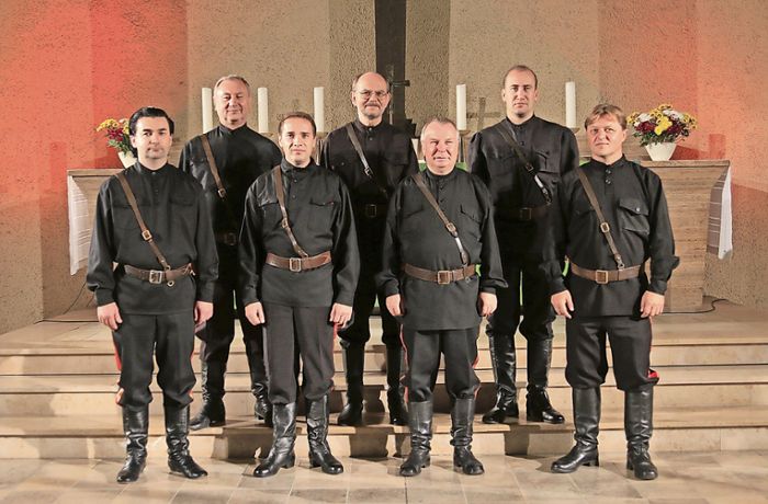 Kosaken-Chor streicht   russische Lieder aus dem Konzertprogramm