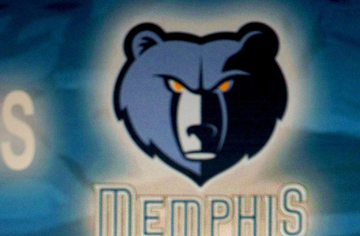 Ein gefährlicher Blick im Logo der Memphis Grizzlies – kein Wunder heißt der Bär im Lateinischen Ursus arctos horribilis. Foto: imago