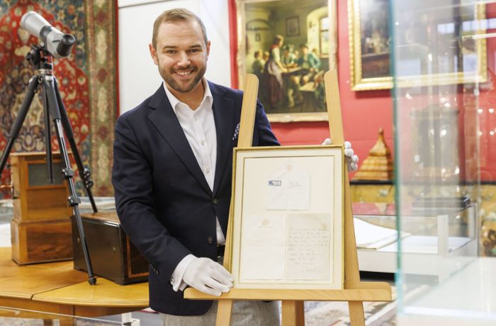 Auktionshaus Eppli in Echterdingen: Brief der Königin Elisabeth II. übertrifft Startgebot deutlich