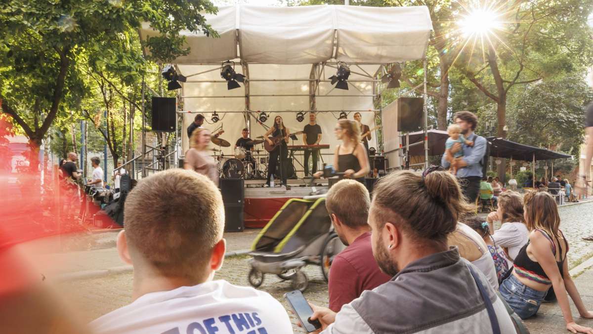 Bohnenviertelfest in Stuttgart: So war die Stimmung am ersten Abend