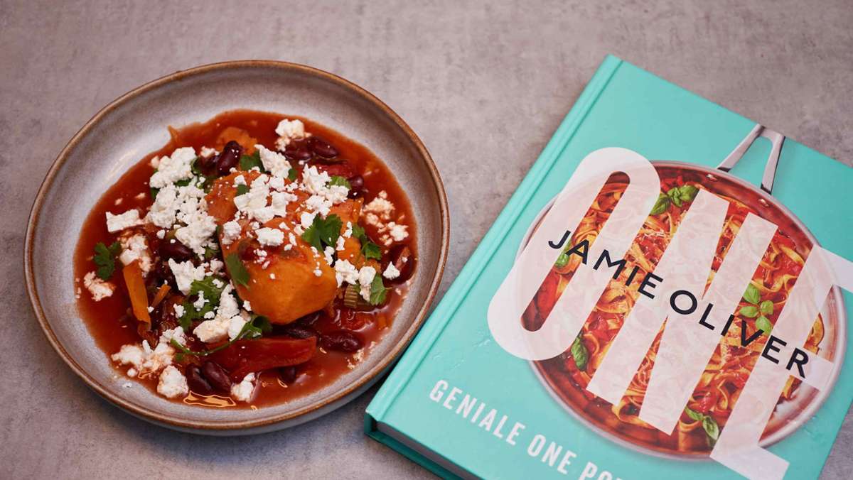 Nachgekocht aus Jamie Olivers „One“: Süßkartoffel-Chili