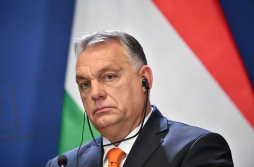 Ungarns Premier Viktor Orban ist erneut nicht auf Anhieb bereit, die von der EU angestrebten Sanktionen gegen Russland mitzutragen. Foto: dpa/Marton Monus