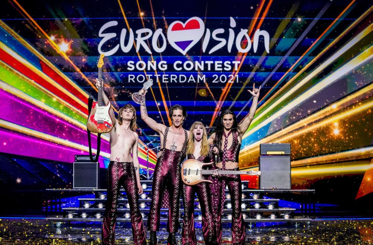 Eurovision Song Contest in Rotterdam Hardrock aus Italien gewinnt den