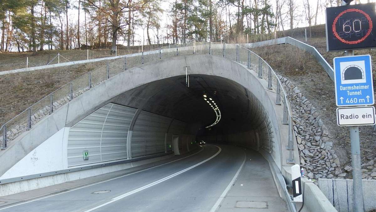 Darmsheimer Tunnel gesperrt: Besichtigung in der Nacht auf Dienstag möglich