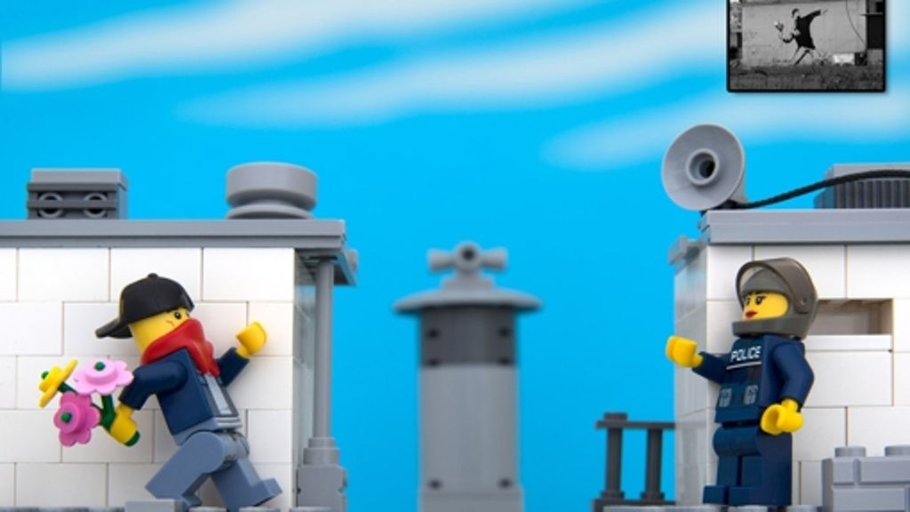 Kolumne „Angeklickt“: Banksy mit Lego