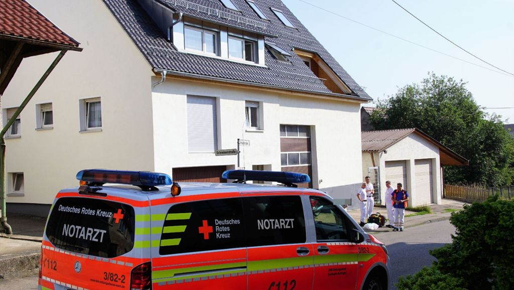 Unglück in Filderstadt: Zwillinge  nach Fenstersturz  in Lebensgefahr