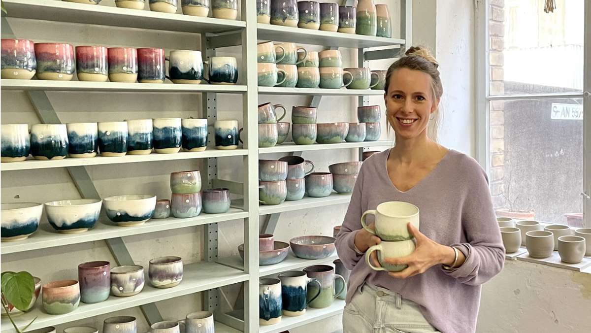 Lilli Ceramics aus Stuttgart-West: Keramik mit Nebeneffekt: Den grauen Alltag ein bisschen bunter machen