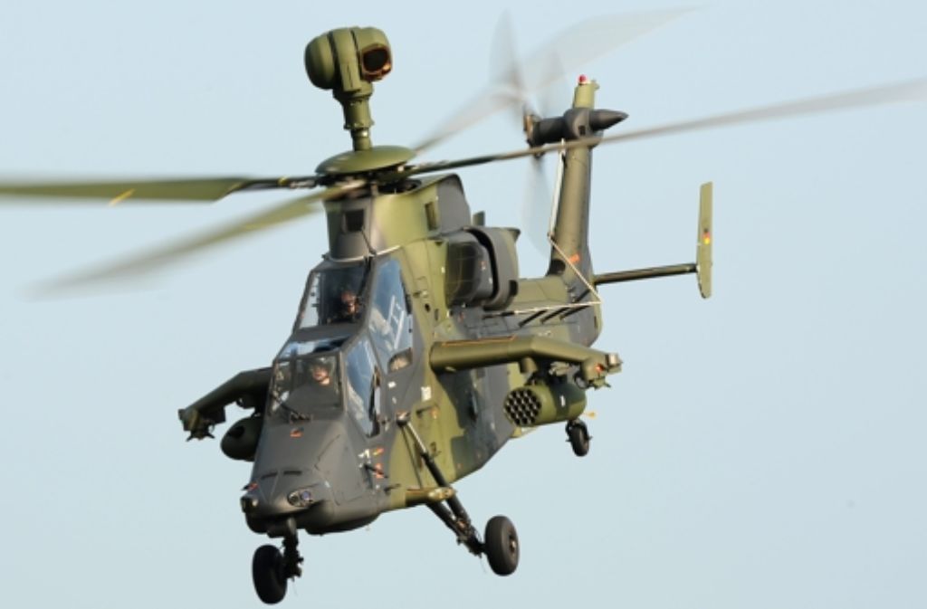 Die Bundeswehr war mit mehreren Hubschraubern im Kreis Böblingen unterwegs. Foto: dpa