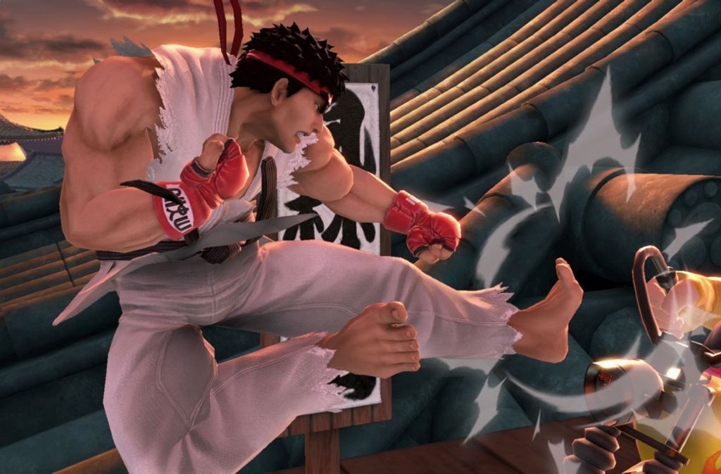 Auch Ryu aus den Street-Fighter-Spielen steht zur Auswahl.