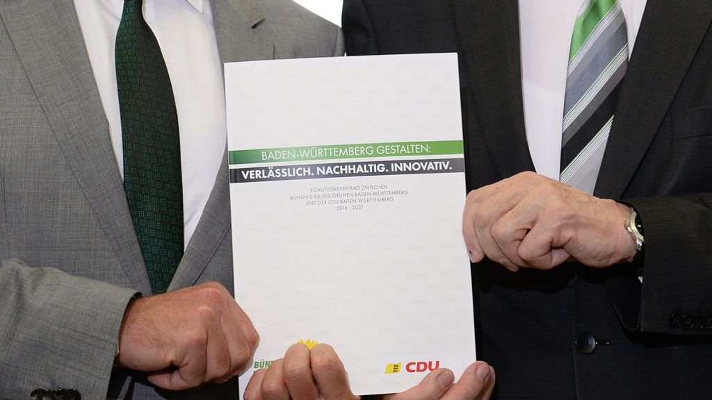 Grüne stimmen Koalitionsvertrag zu: Weg für die grün-schwarze Koalition ist frei