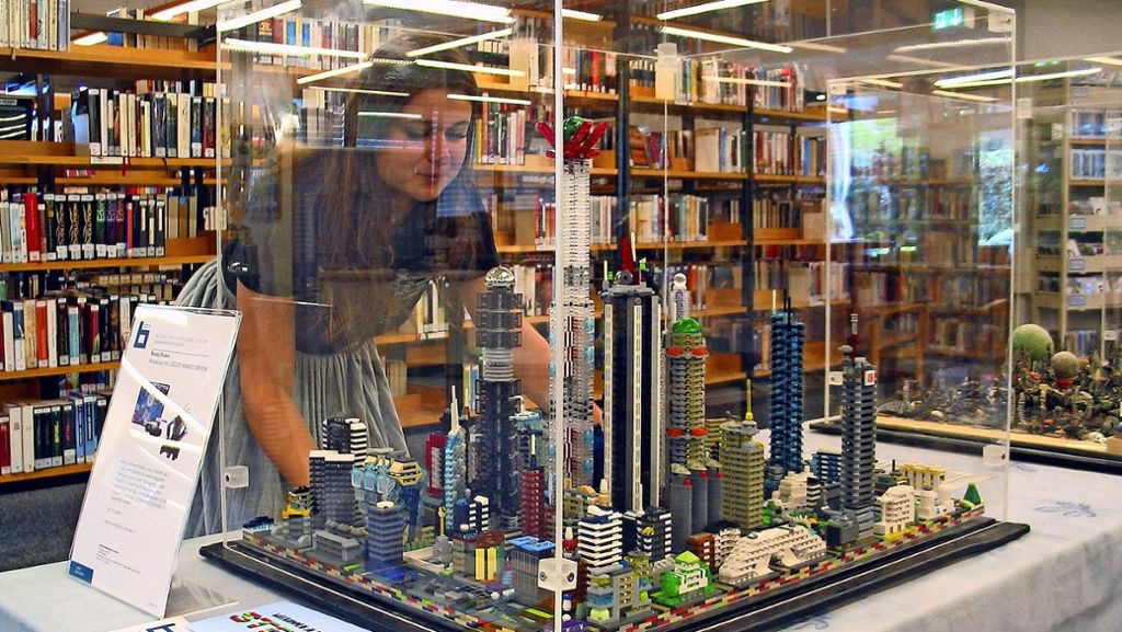 Ausstellung des Vereins „Schwabenstein“ in Feuerbach: Eine Welt ganz aus Lego-Steinen