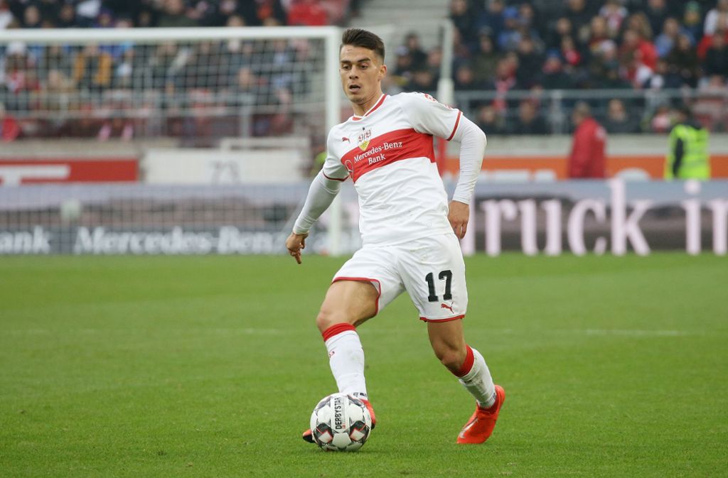 Erik Thommy (24) kam zuletzt wenig zum Einsatz. Der Vertrag des Offensivspielers beim VfB läuft noch bis 2022.