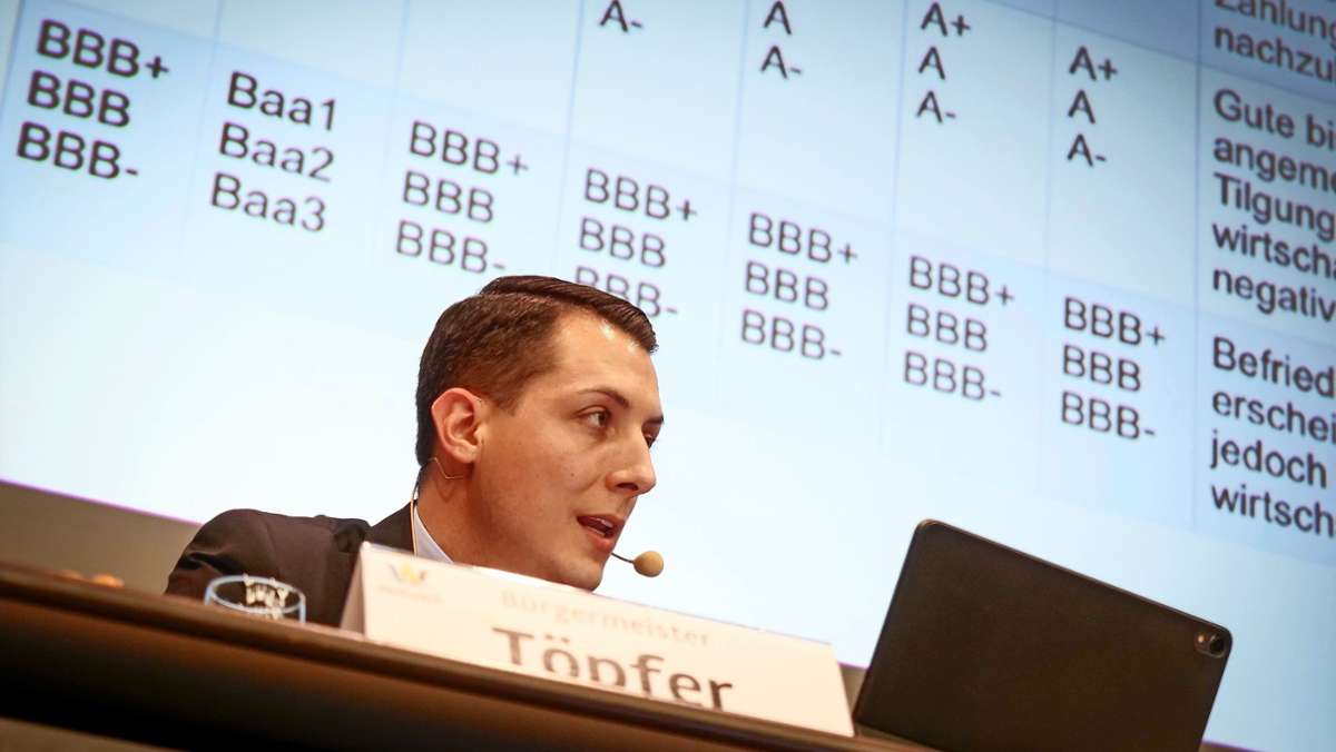 OB-Kandidat Daniel Töpfer: Anlagedebakel wirft Schatten auf Töpfer