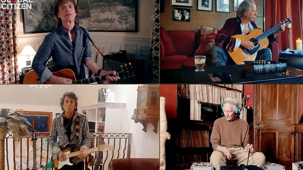 „One World: Together at Home“: Hausmusik mit den  Stones, Paul McCartney und Billie Eilish