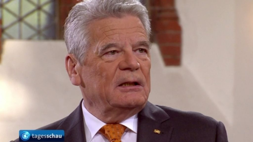 Bundespräsident: Gauck verurteilt Begriff der „Lügenpresse“