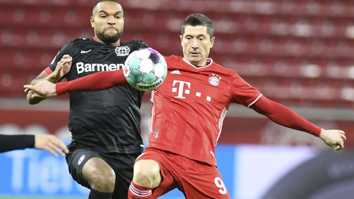 Bayer Leverkusen gegen Bayern München: Robert Lewandowski schießt FC Bayern zur Tabellenführung
