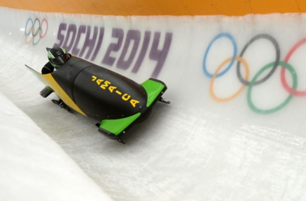 Ein Arbeiter an der Bob- und Rodelbahn ist bei den Olympischen Winterspielen von Sotschi verletzt worden.  Foto: dpa/Symbolfoto
