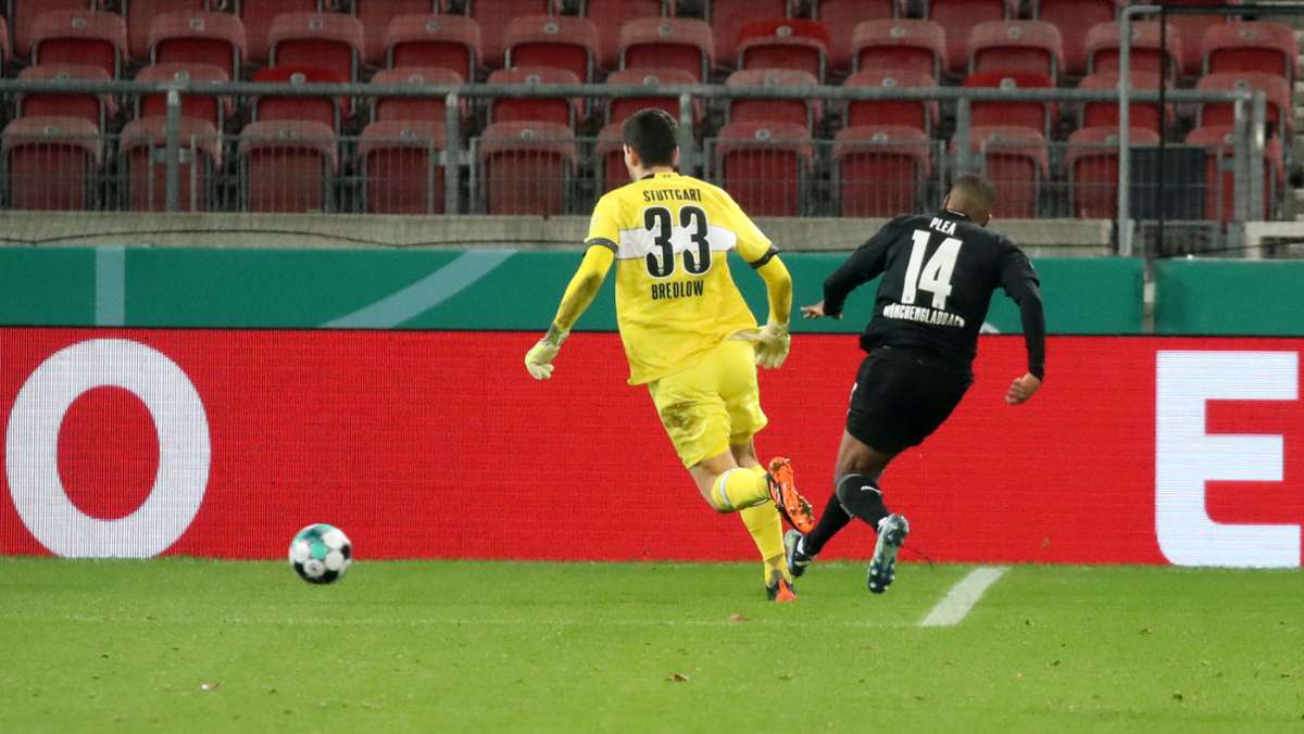 VfB Stuttgart gegen Borussia Mönchengladbach: Chance verpasst