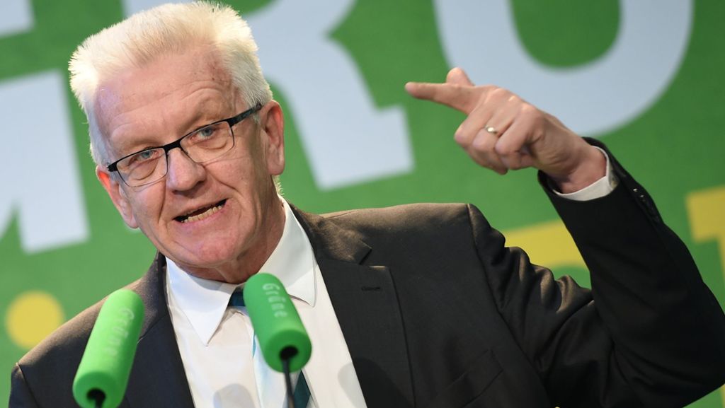 Beim Grünen-Parteitag gefilmt: Kretschmann empört über „Lauschangriff“