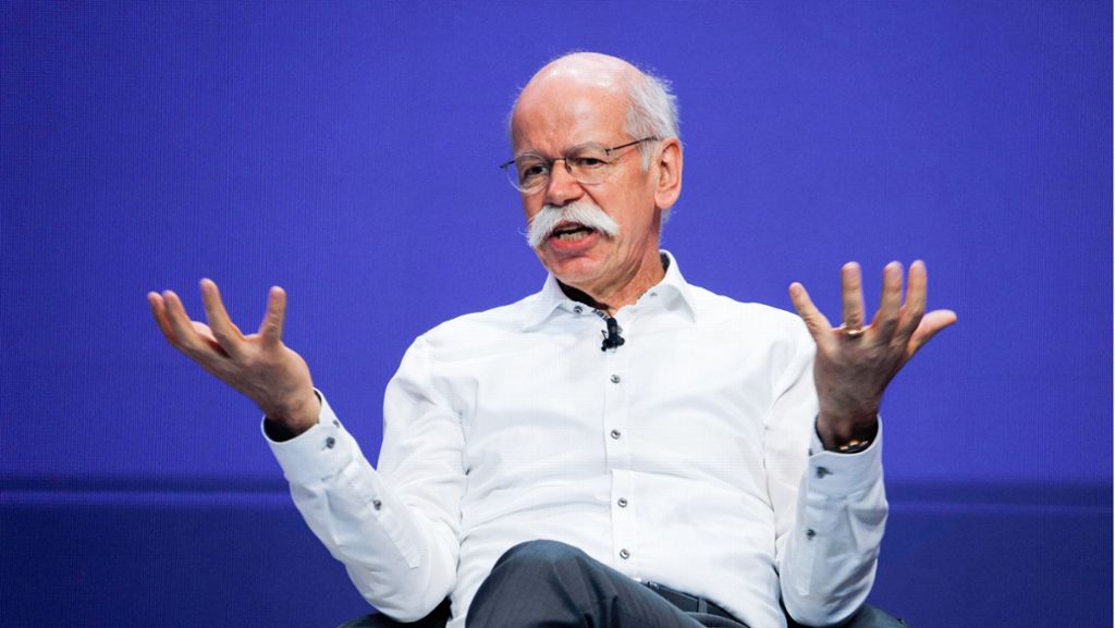 Umfrage bei Daimler: Daimler-Mitarbeiter kritisieren Zetsche teils scharf