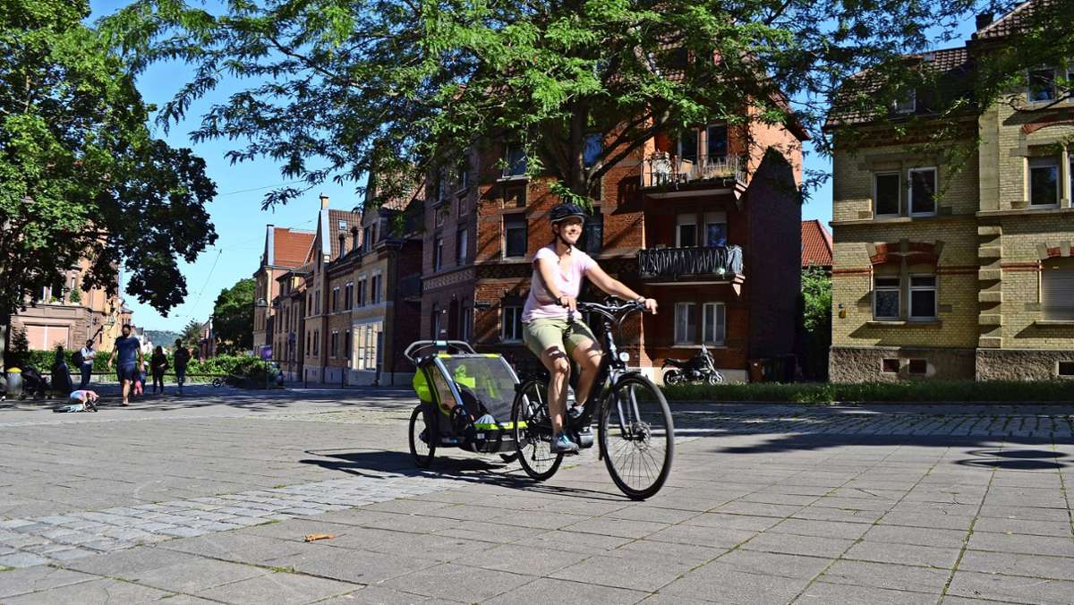 Fahrradverkehr in Stuttgart: Radelnd durch den Stuttgarter Osten