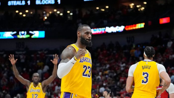 Lakers machen Playoff-Einzug mit Sieg in New Orleans perfekt