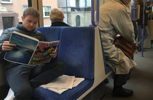 Warum Rosberg in Stuttgart Stadtbahn fährt