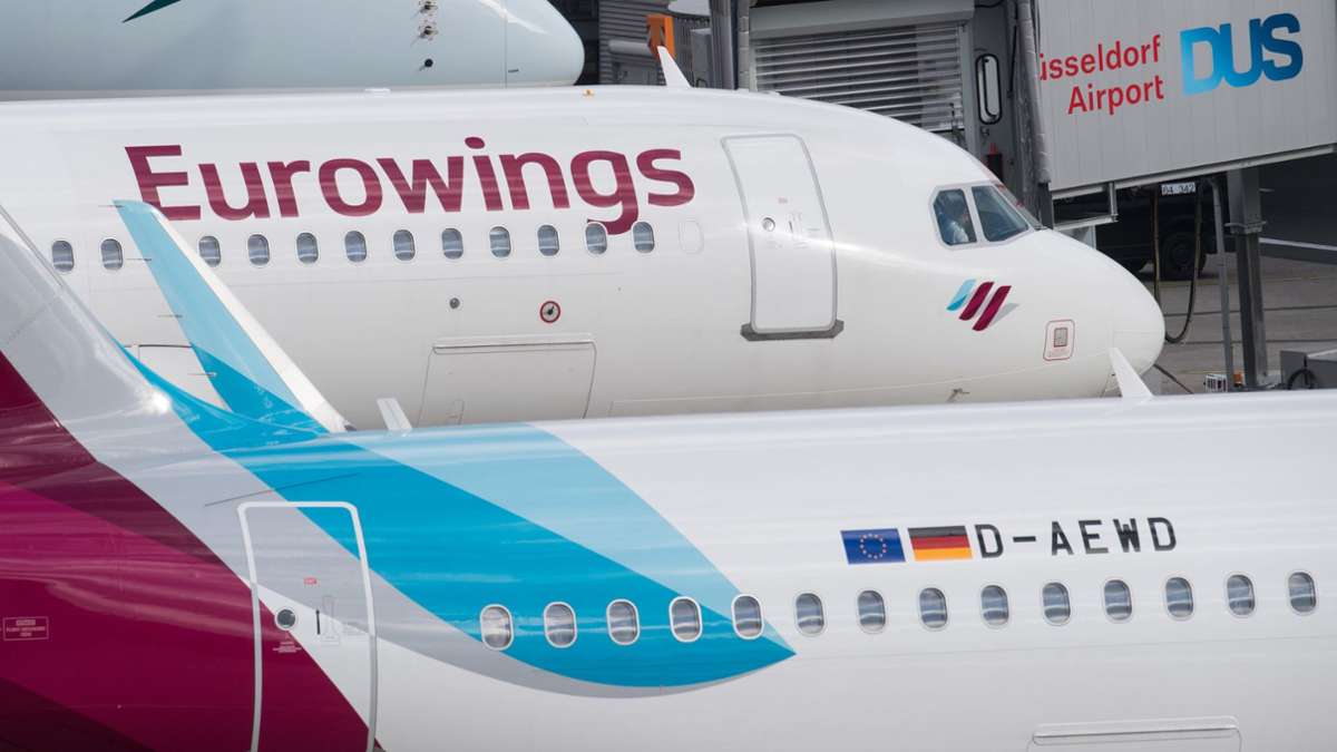 Fluggesellschaft: Mehr Geld für Kabinen-Crews der Eurowings