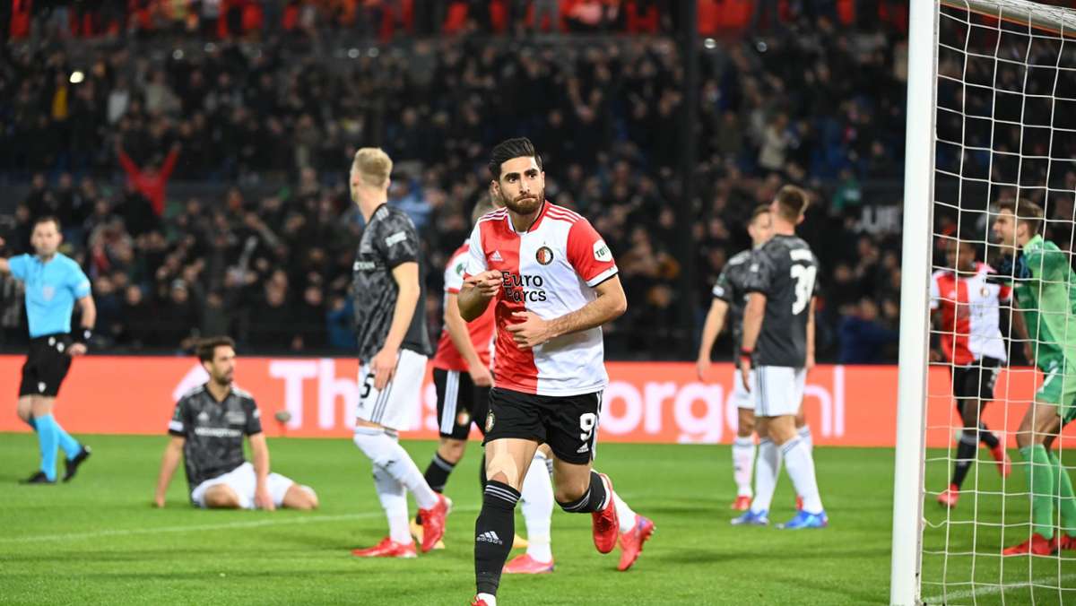 Conference League: Union Berlin verliert in Rotterdam - Bitteres 1:3 bei Feyenoord