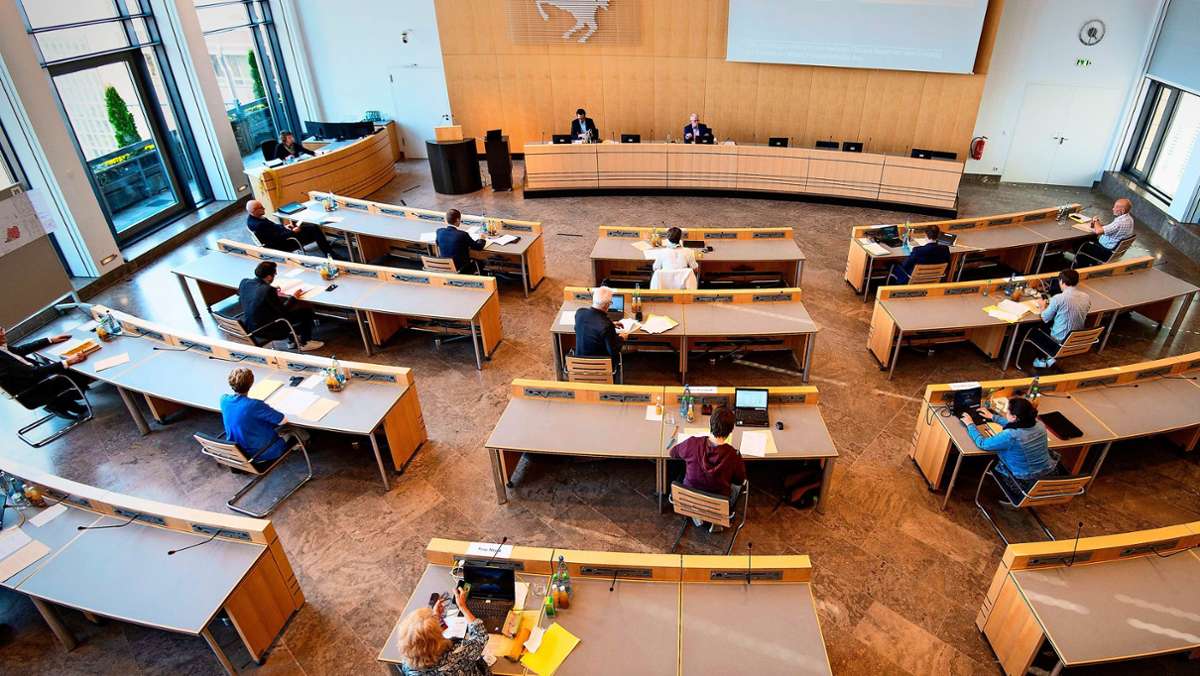 Kommunalpolitik in der Corona-Pandemie: Stuttgarter Gemeinderat tagt nur im kleinen Kreis