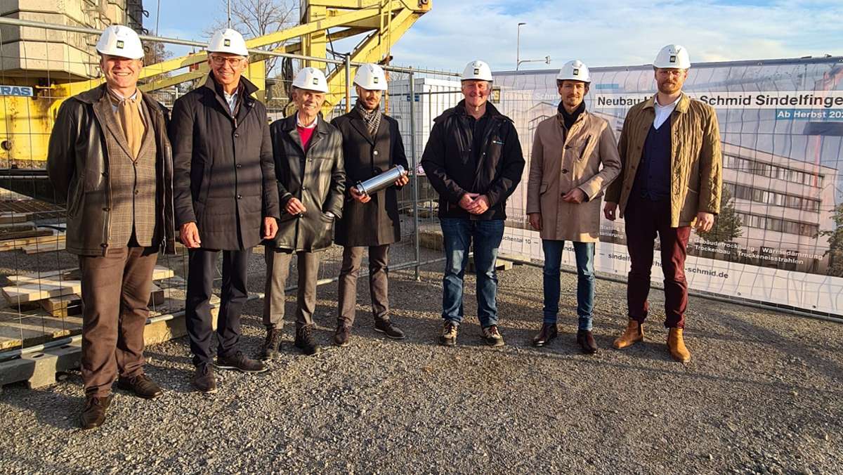 Neubau in Darmsheim: Grundstein für neues Gebäude gelegt