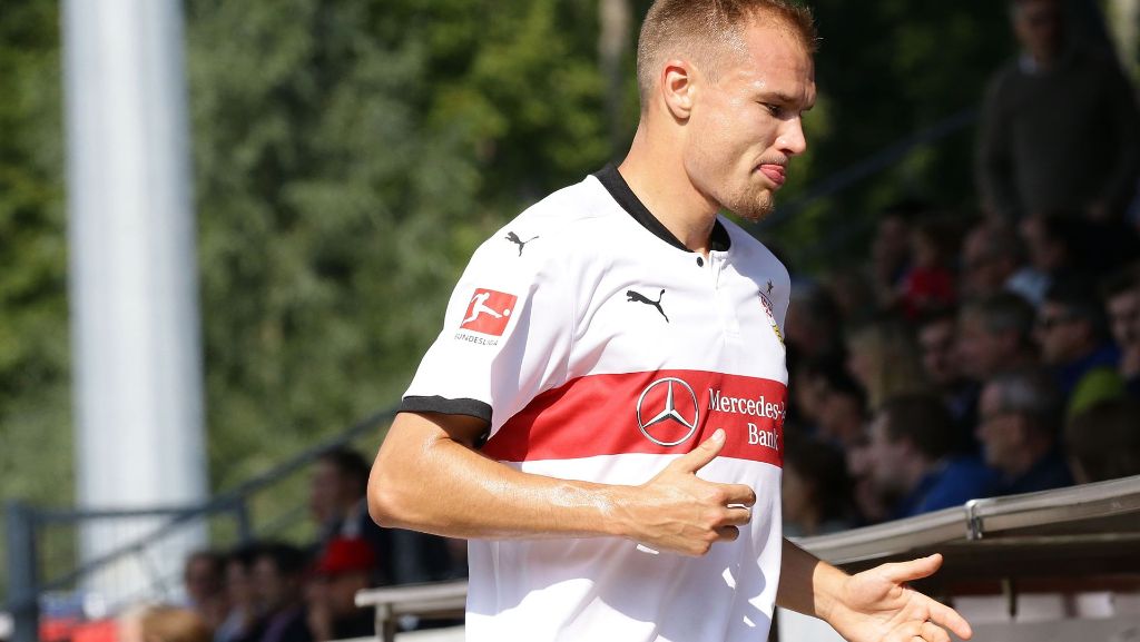 VfB Stuttgart bei der SG Sonnenhof Großaspach: Holger Badstuber verletzt sich bei Testspiel