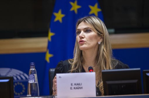 Eva Kaili steht im Zentrum eines Schmiergeldskandals im Europaparlament. Nun ringen die Abgeordneten um bessere Regeln gegen Korruption. Foto: dpa/Eric Vidal