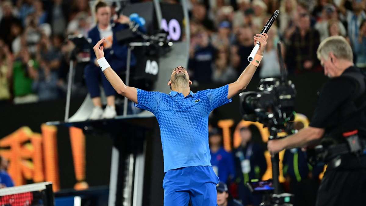 Australian Open: Novak  Djokovic siegt und schreibt weiter Tennis-Geschichte