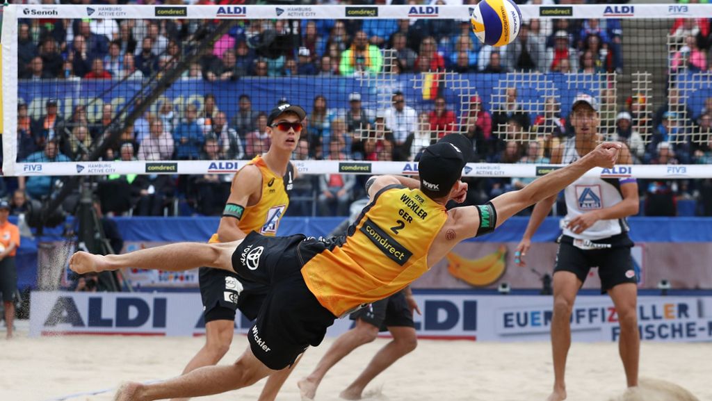 Julius Thole und Clemens Wickler: Deutsches Beachvolleyball-Duo verpasst WM-Sensation knapp