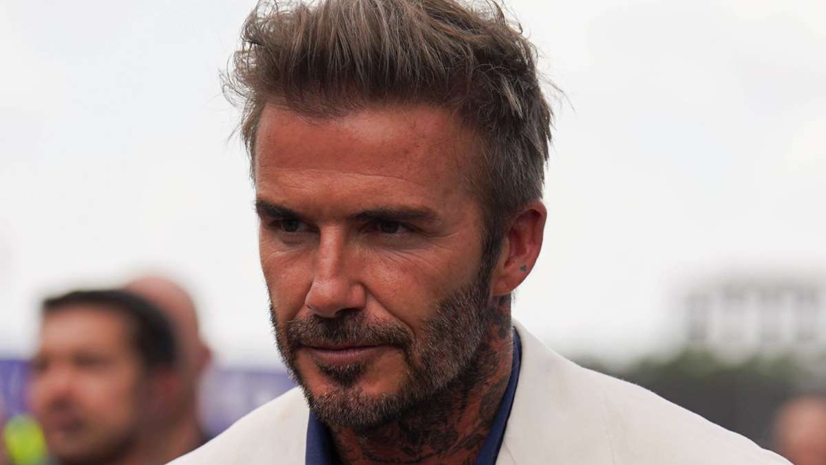 Ex-Fußballstar vor der Westminster Hall: Auch David Beckham steht für  Queen-Sarg in der Schlange