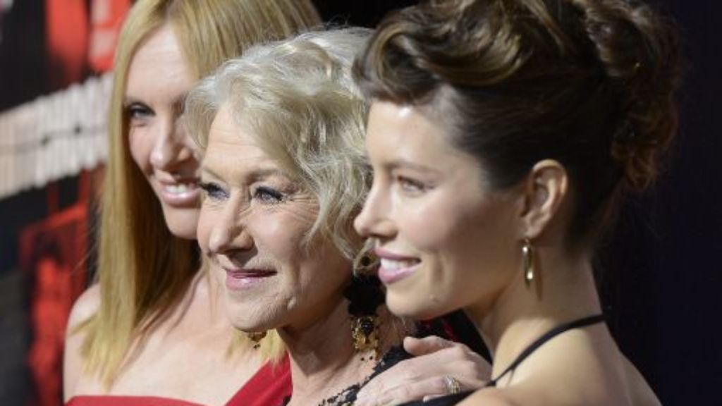 Jessica Biel und Helen Mirren: Geballte Frauenpower bei Hitchcock-Premiere