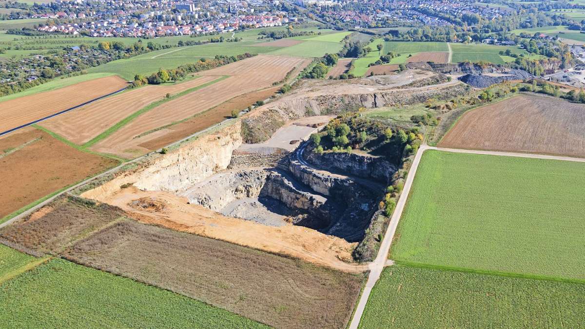 Bauprojekt in  Herrenberg-Haslach: Grünes Licht  für Erweiterung  empört Steinbruchgegner