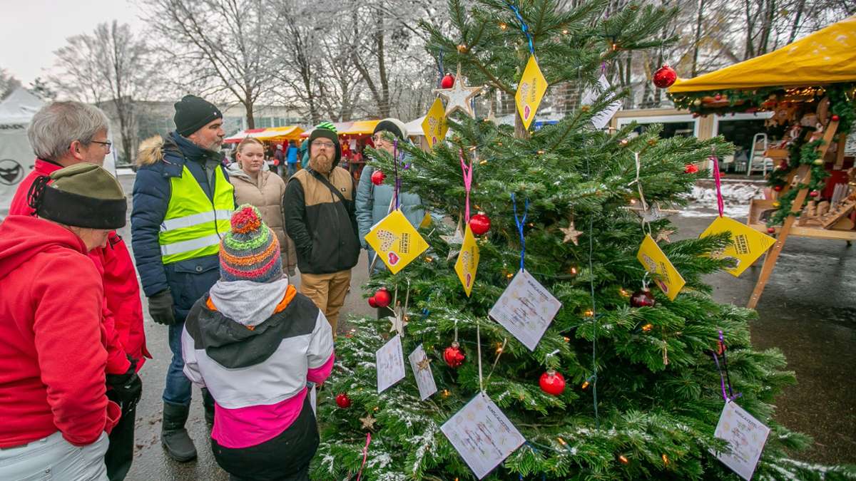 Weihnachtsmarkt in Berkheim: Im Weihnachtstrubel darf’s auch mal familiärer zugehen